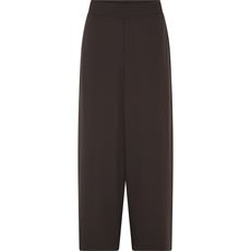 FRAU BUKSER, NEW COPENHAGEN LIGHT WOOL ANKLE PANT, CHOCOLATE TORTE